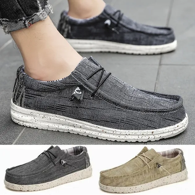 Men's Lightweight Stretch Loafers Breathable Casual Slip-on Sneakers Shoes Size