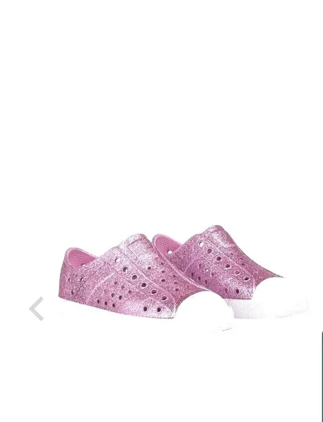 DSG Kids Pink Glitter EVA Arch Support Slip-On Shoes