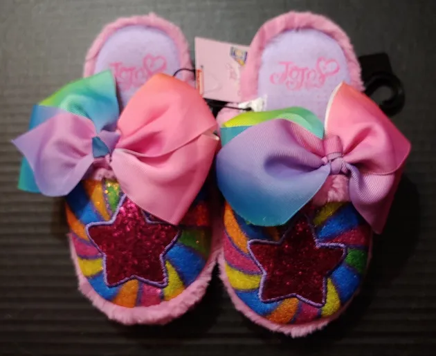 FREE Nickelodeon Jo Jo Siwa Glitter Bling Selfie Slippers Discontinued 11/12