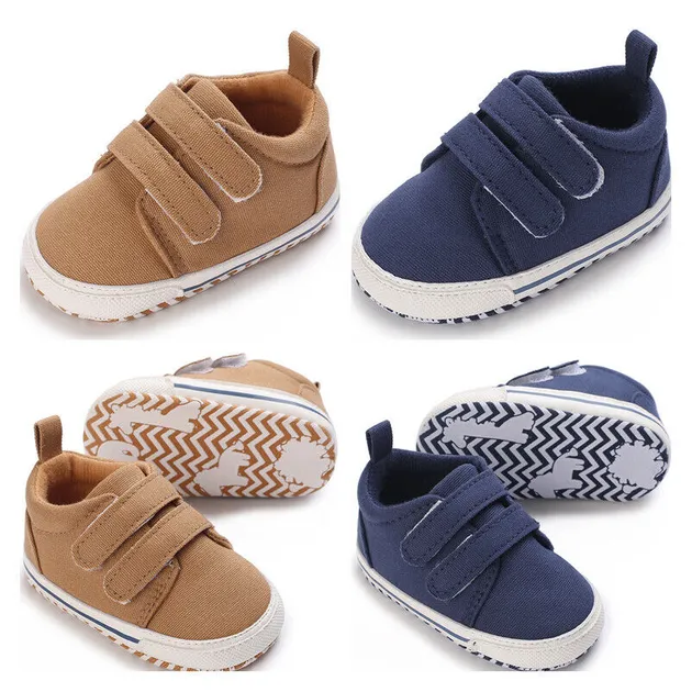 Newborn Baby Boy Crib Shoes Infant PreWalkers Sneakers Sports Trainers 0-18Month